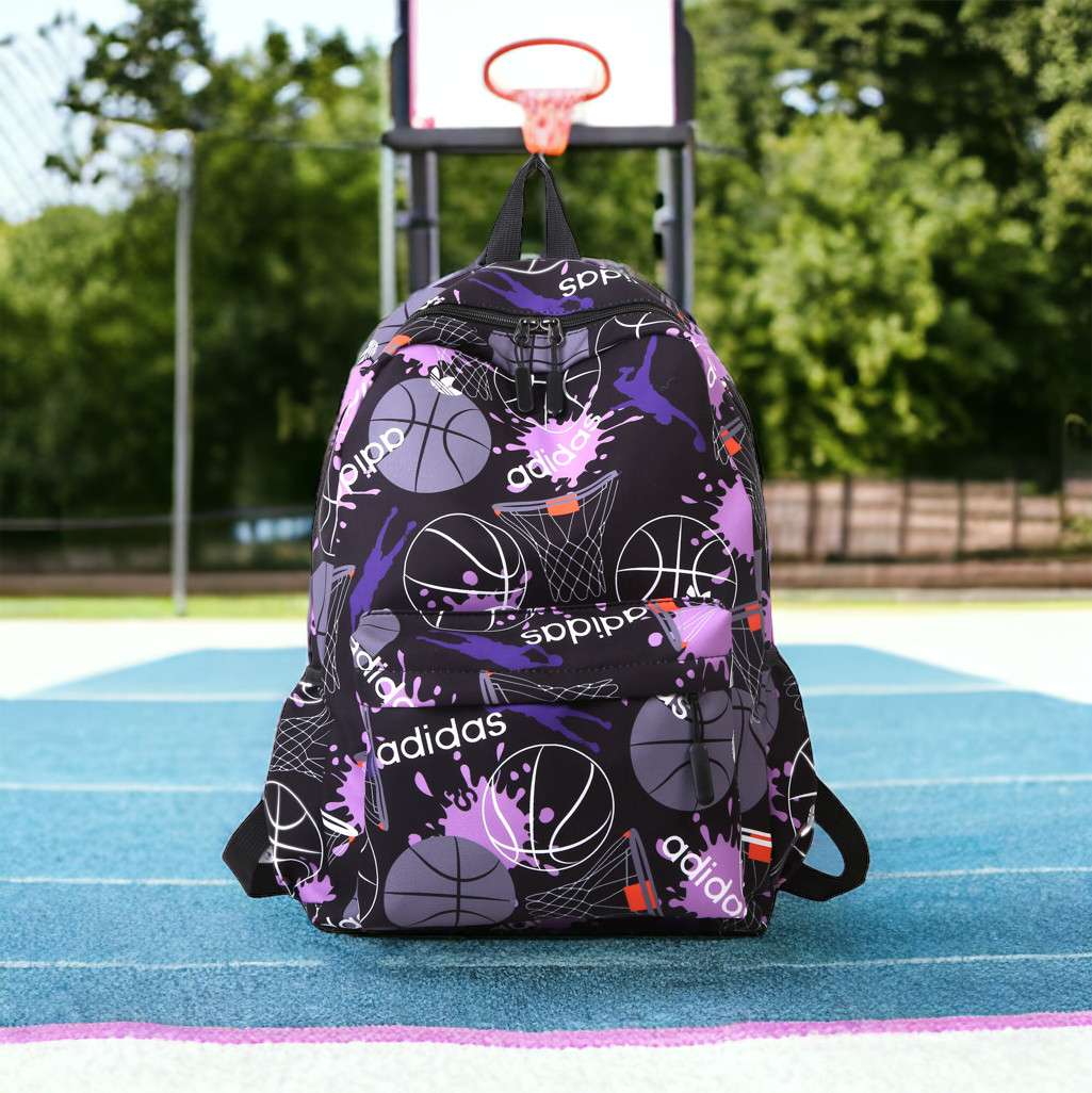 Рюкзак Adidas з баскетбольним принтом