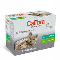 Calibra Cat Multipack Sterilized 12 шт х 100 г