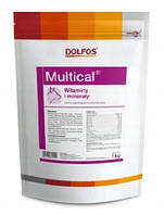 DOLFOS MULTICAL 1KG POWDER вітамін для собак