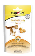 Ласощі для котів GIMCAT Multi-Vitamin Tabs 40 г