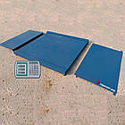 Платформні ваги 600 кг (1250х1500 мм) від Горизонт, наїзні низькопрофільні, з розбірними пандусами, фото 5