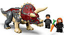 Конструктор LEGO Jurassic World 76950 Нападання трицератопсу на пікап, фото 4