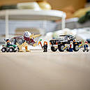 Конструктор LEGO Jurassic World 76950 Нападання трицератопсу на пікап, фото 9