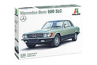 Сборная модель автомобиля MERCEDES 500 SLC (ITALERI 3633) 1:24