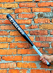 Бейсбольна біта DAEWOO Чорна з білою ручкою