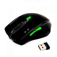 Беспроводная аккумуляторная мышь JEDEL W400 1600dpi мышка Чёрная r_225