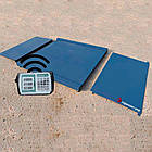 Платформні ваги 300 кг (1250х1500 мм) від Горизонт, наїзні низькопрофільні, з розбірними пандусами, фото 5