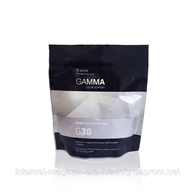 Пудра Нордік з антіжовтим ефектом Erayba G30 Nordic Blond Bleach Powder, 500 г