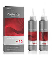 Система для жорсткого волосся для створення локонів Erayba Masterker М90 Kerafruit Waver, 2*150 мл
