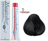 Стойкая краска для волос Magicolor Kleral System 1 Черный, 100 мл