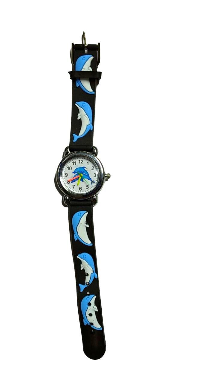Годинник дитячі Дельфін Чорний, фото 1