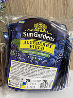 Sun Gardens чай чорний Чорнична галявина 50 пакетів  у конвертах чорниця