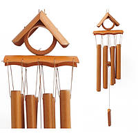 Бамбуковый Колокольчик для дверей на 8 трубочек. Музыка ветра из бамбука
