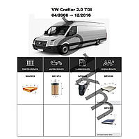 Комплект фільтрів VW Crafter 2.0TDI (2006-2016) WIX