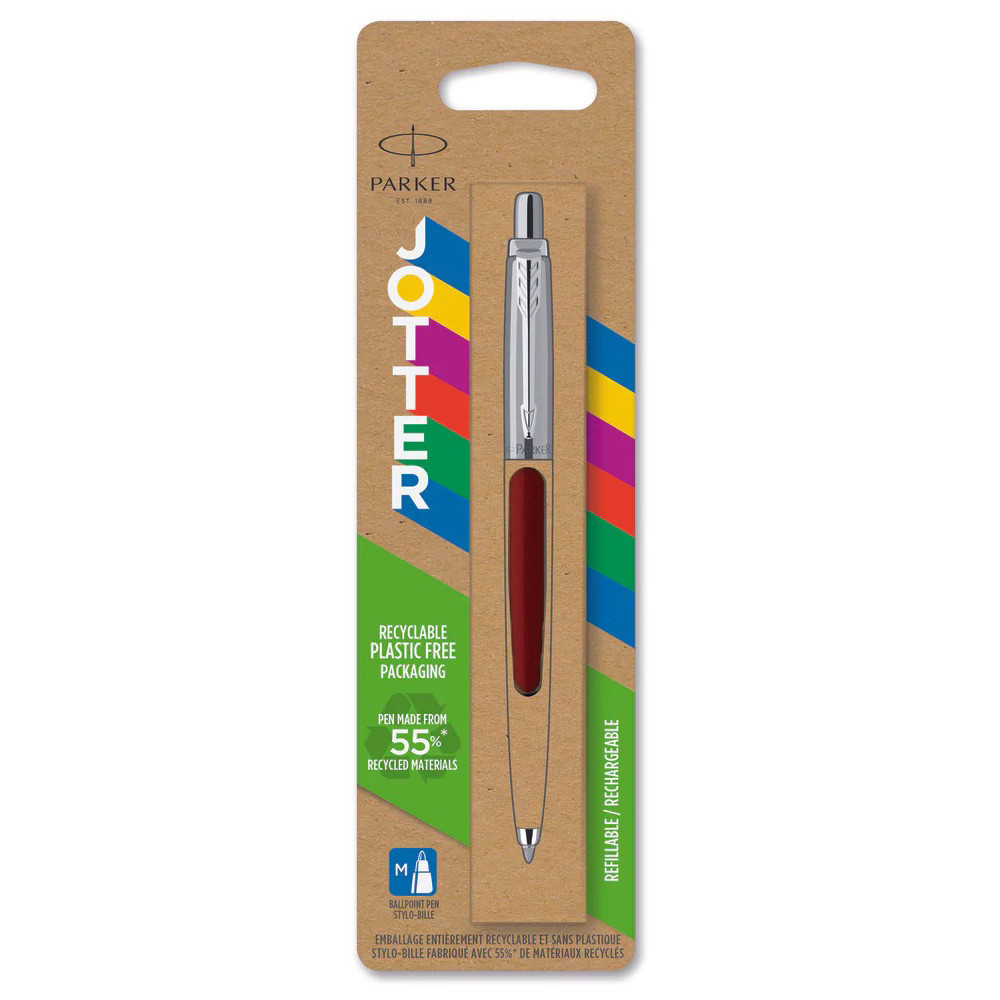 Ручка Parker кулькова JOTTER 17 Standard Red CT BP блістер (15 736)