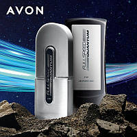 Чоловічий набір avon full speed quantum (туалетна вода, шампунь/гель для душу)