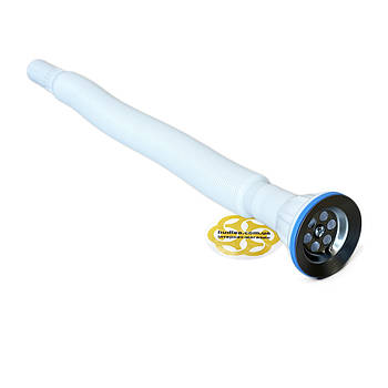 Сифон для раковини Ø65-32 LONG поліпропілен, білий GUPLAST