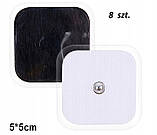 8 X ГЕЛЕВИХ ЕЛЕКТРОДІВ TENS/EMS ДЛЯ БІЛЬШОСТІ СТАНДАРТНИХ ЕЛЕКТРОСТИМУЛЯТОРІВ, фото 2