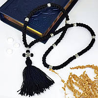 Сутажні плетені чотки на 100 вузлів