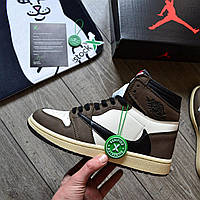 Мужские кроссовки Nike Air Jordan 1 Retro High Travis Scott 'Cactus Jack