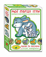 Детская развивающая игра Мамы и малыши 81114 лесные животные TRE