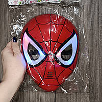 Светящаяся маска Человек Паук Спайдермен Spiderman