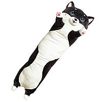 М'яка іграшка "Кіт батон" K15307 сірий 65 см TRE
