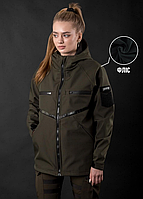 Тактическая женская куртка Хаки S, куртка демисезонная, тактическая куртка для женщин GIZMO