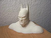Статуэтка бюст Бэтмен / оригинальные подарки / пластик 3d печать / 5x10x8 см