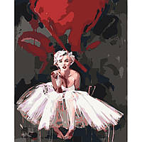 Картина по номерам без подрамника "Сердце Мерилин" Art Craft 10004-ACNF 40х50 см TRE