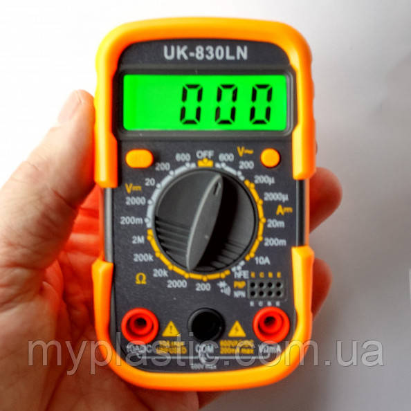 Мультиметр емкость DT-830 LN | Цифровой мультиметр | LQ-526 Хороший мультиметр - фото 7 - id-p1800019014