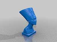 Статуэтка бюст Нефертити / оригинальные подарки / пластик 3d печать / 5x10x8 см