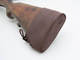 Тильник на приклад шкіра Ретро коричневий 10020/2