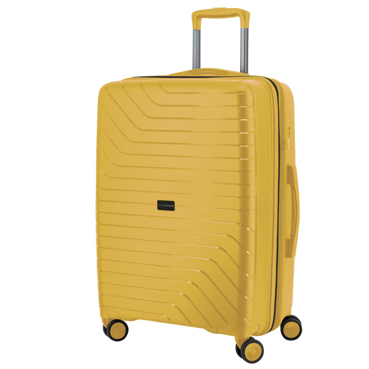 Валіза дорожня 115 л Swissbrand Eden (L) Yellow (SWB_LHEDE002L), фото 1
