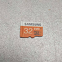 Карта флэш памяти Б/У Samsung microSDHC 32GB EVO Plus