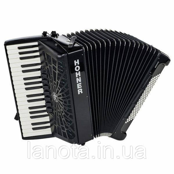 Аккордеон Hohner Bravo III 96 silent key black - фото 1 - id-p2104493776