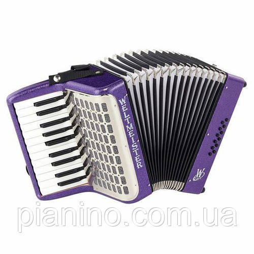 Аккордеон Weltmeister Mini 22121 Violet (ID#2104493946), цена: 66999 ...