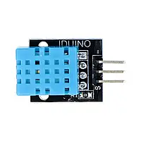 Датчик температуры и влажности DHT11 - модуль Iduino SE052