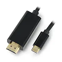 Кабель USB тип C - HDMI 4K Akyga AK-AV-18 1,8 м