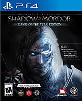 Игра Warner Bros. Games Middle Earth:Shadow of Mordor GOTY PS4 (русские субтитры)