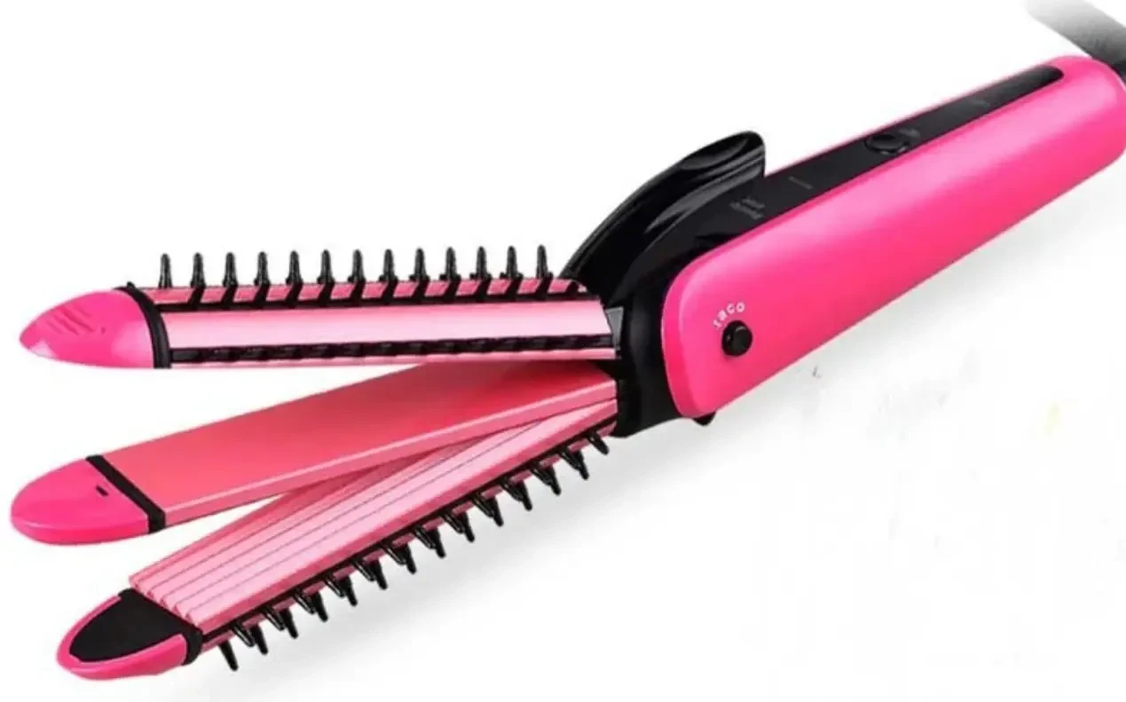 Багатофункціональна праска для волосся Nova 3 в 1 Hair Care Stylers Лучшая цена