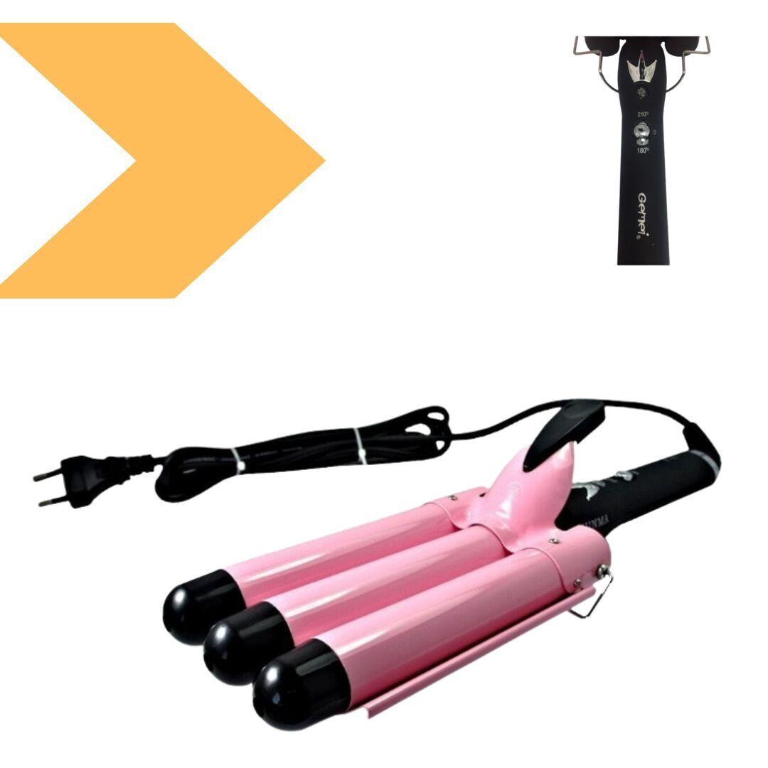 Три волни Gemei GM-2830 з керамічним покриттям, фото 1