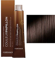 Стійка фарба для волосся 5.0 Світло-каштановий Color Permanent Papillon Care Coiffance, 100 мл