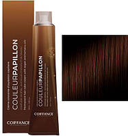 Стійка фарба для волосся 5.52 Світло-каштановий махагон-фіолетовий Color Permanent Papillon Care Coiffance, 100 мл