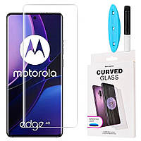 Защитное стекло DK UV Curved для Motorola Edge (2023) / Edge 40 (017258) (clear)