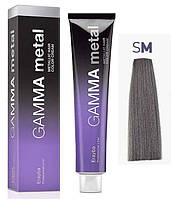 Стойкая краска для волос SM Серебристый металлик Gamma Metallic Erayba, 100 мл