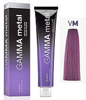 Стойкая краска для волос VM Сиреневый металлик Gamma Metallic Erayba, 100 мл