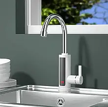 Проточний нагрівач Електричний WATER HEATER RY-022 Білий YU227