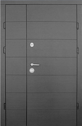 Вхідні двері вуличні Форт-М Горизонталь 1200 Тріо