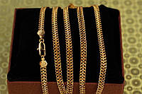 Цепь Xuping Jewelry питон 50 см 4,5 мм золотистая